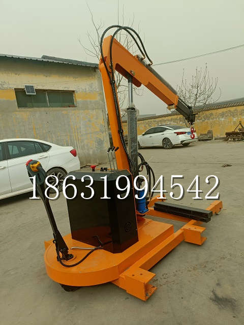 神池县自卸车厢随车吊 自制轮式四不像起重机 四驱平板吊 5吨 贵盛